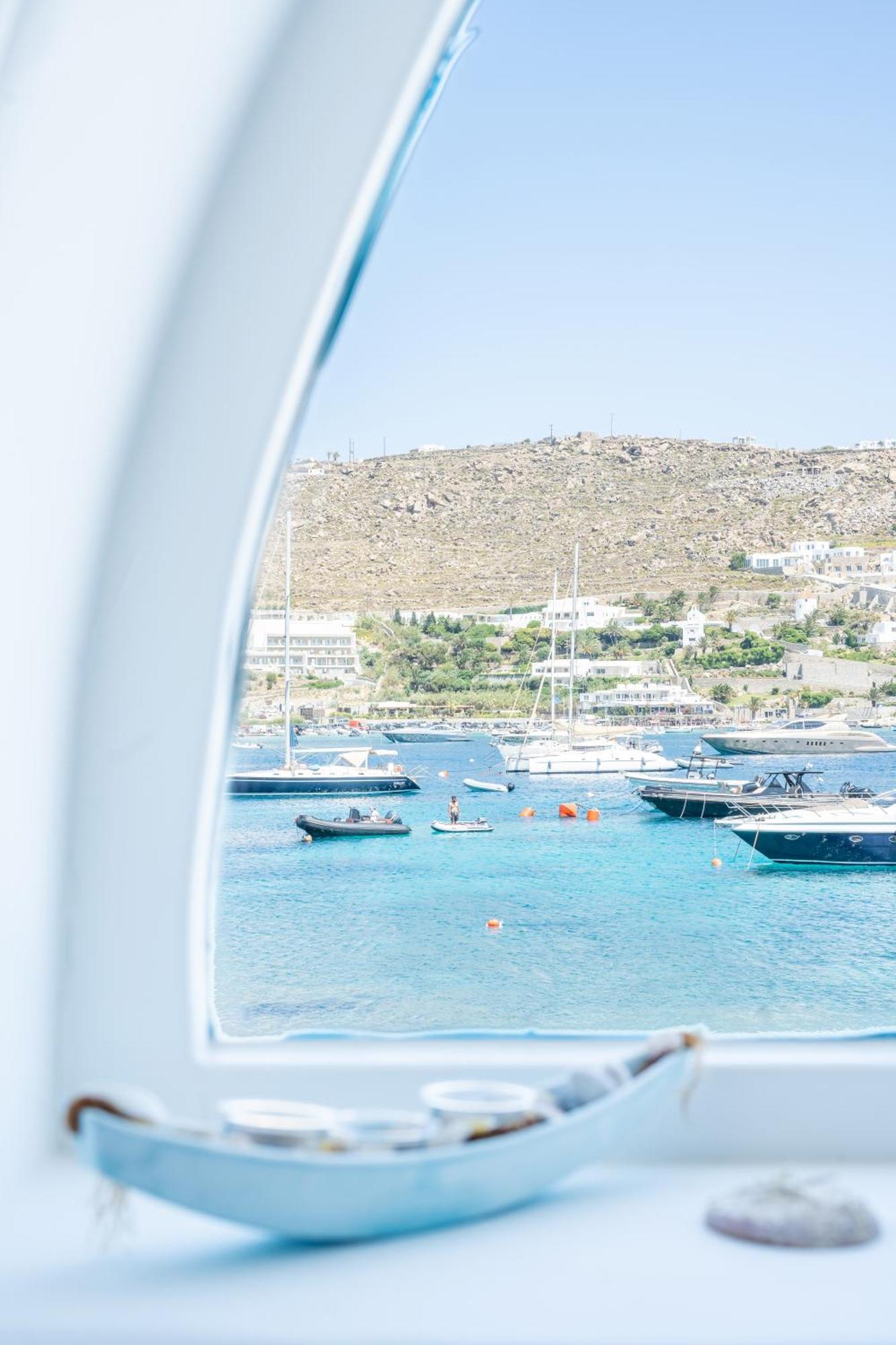 Luxury Sea House By Blue Waters Mykonos Villa Ornós Eksteriør bilde